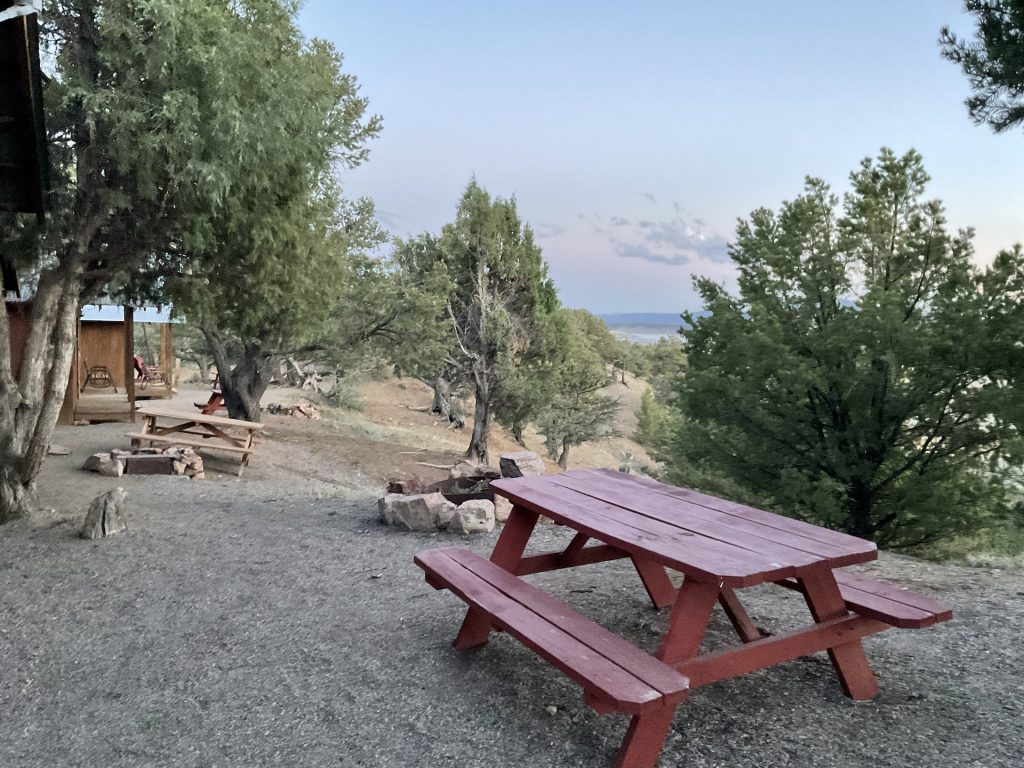 Two bedroom cabin view